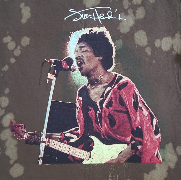 Jimi Hendrix🎸 Bleached Tee👕 - NWOT - Picture 3 of 13